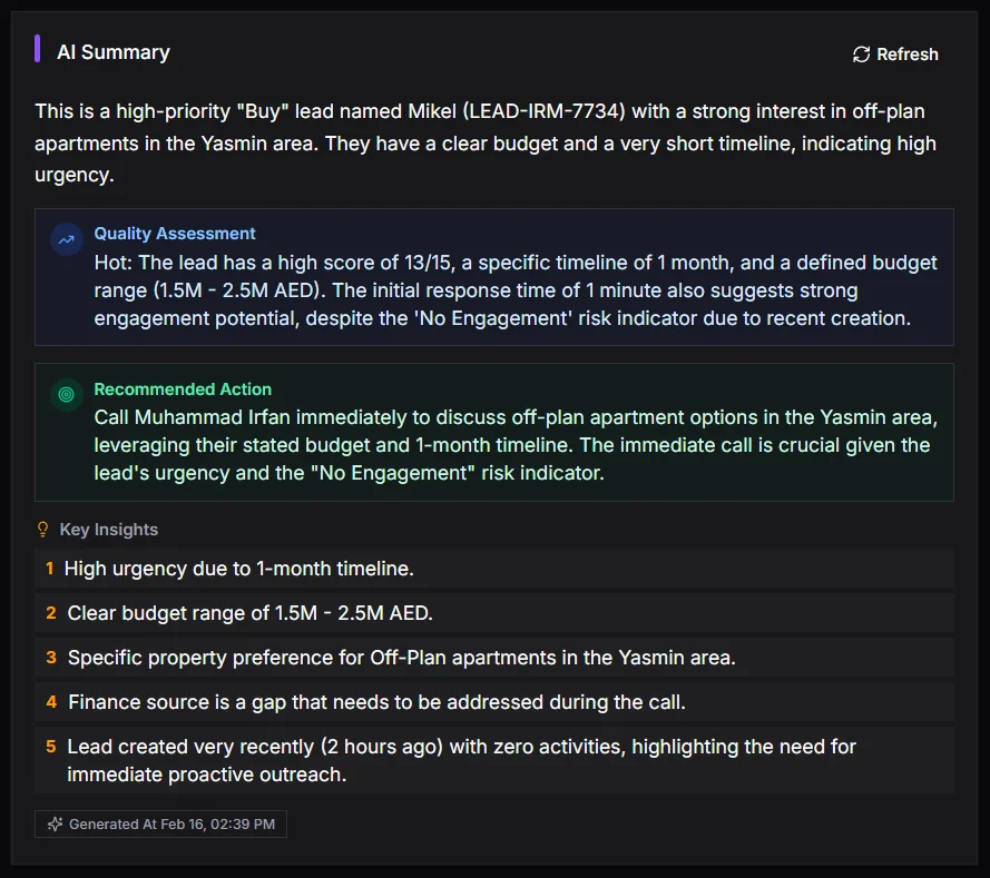 IRM365 AI-Powered Scoring