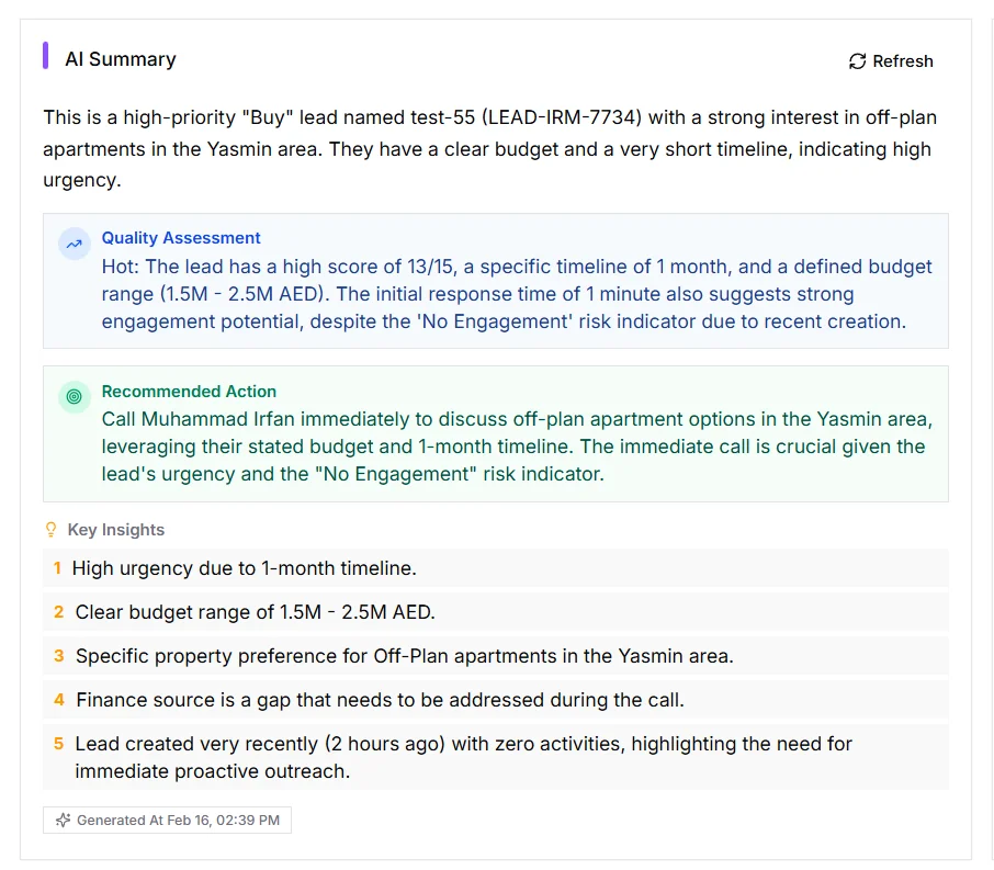 IRM365 AI-Powered Scoring