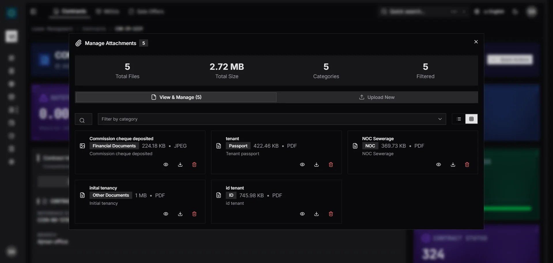 IRM365 Manage Attachments