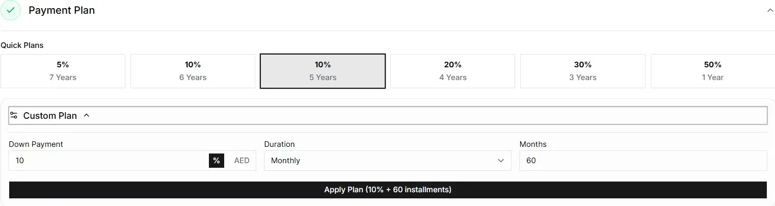 Building a milestone payment plan in IRM365 with quick and custom instalment options